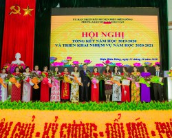 Hội nghị tổng kết năm học 2019-2020 và triển khai nhiệm vụ năm học 2020-2021