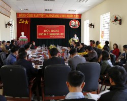 Hội nghị sơ kết học kỳ I năm học 2020-2021