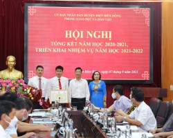 Hội nghị tổng kết năm học 2020-2021 và triển khai nhiệm vụ năm học 2021-2022