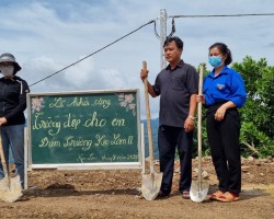 LỄ KHỞI CÔNG TRƯỜNG ĐẸP CHO EM