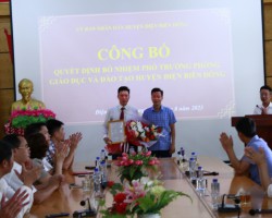 Công bố Quyết định bổ nhiệm lại Cán bộ quản lý