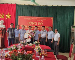 Công bố Quyết định bổ nhiệm lại Cán bộ quản lý
