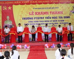 LỄ KHÁNH THÀNH TRƯỜNG PTDTBT-TH TÌA DÌNH