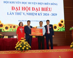 ĐẠI HỘI ĐẠI BIỂU HỘI KHUYẾN HỌC  HUYỆN ĐIỆN BIÊN ĐÔNG LẦN THỨ V, NHIỆM KỲ 2024-2029
