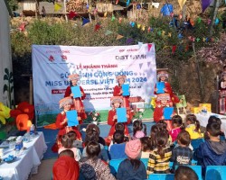 Lễ khởi công xây dựng phòng học, phòng công vụ điểm trường Pó Sinh trường MN Phì Nhừ xã Phì Nhừ huyện Điện Biên Đông