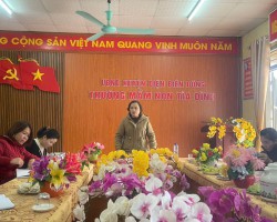 Lễ khởi công xây dựng phòng học, phòng công vụ điểm trường Pó Sinh trường MN Phì Nhừ xã Phì Nhừ huyện Điện Biên Đông